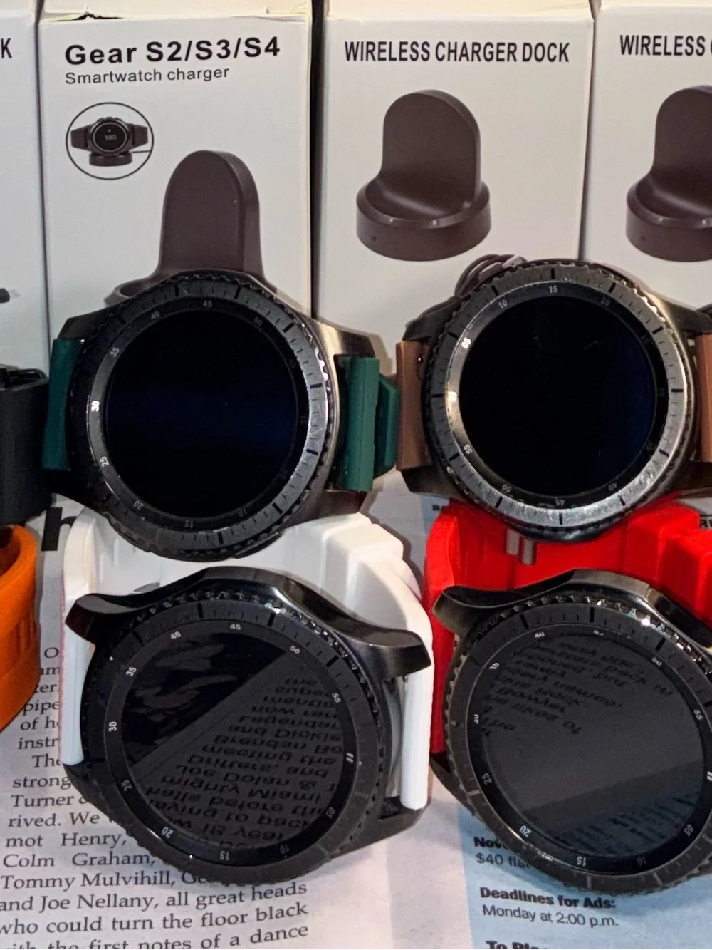 Samsung watches are